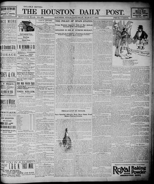 The Houston Daily Post (Houston, Tex.), Vol. ELEVENTH YEAR, No. 338, Ed. 1, Saturday, March 7, 1896
