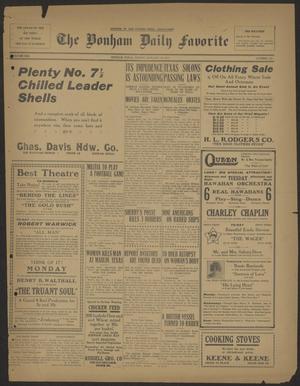 The Bonham Daily Favorite (Bonham, Tex.), Vol. 19, No. 145, Ed. 1 Friday, January 19, 1917