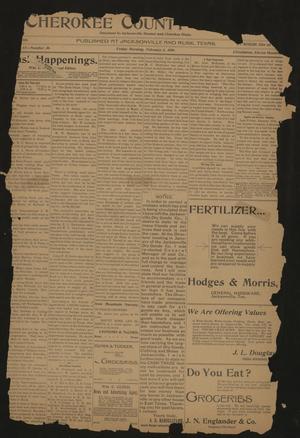 Cherokee County Banner. (Jacksonville, Tex.), Vol. 11, No. 36, Ed. 1 Friday, February 3, 1899