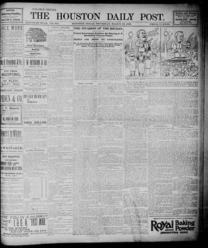 The Houston Daily Post (Houston, Tex.), Vol. ELEVENTH YEAR, No. 350, Ed. 1, Thursday, March 19, 1896