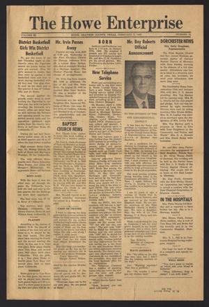 The Howe Enterprise (Howe, Tex.), Vol. 3, No. 31, Ed. 1 Thursday, February 3, 1966
