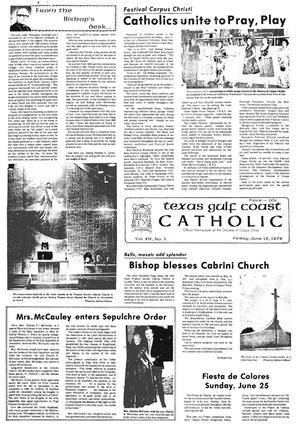 Texas Gulf Coast Catholic (Corpus Christi, Tex.), Vol. 14, No. 5, Ed. 1 Friday, June 16, 1978