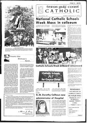 Primary view of object titled 'Texas Gulf Coast Catholic (Corpus Christi, Tex.), Vol. 12, No. 36, Ed. 1 Friday, February 3, 1978'.