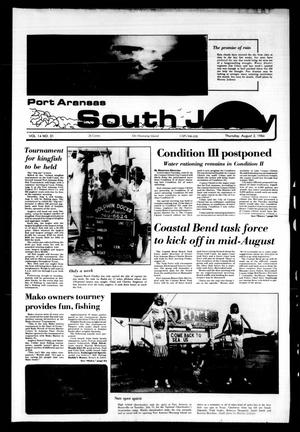 Primary view of object titled 'Port Aransas South Jetty (Port Aransas, Tex.), Vol. 14, No. 31, Ed. 1 Thursday, August 2, 1984'.