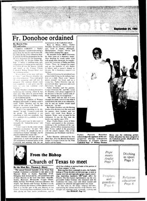 South Texas Catholic (Corpus Christi, Tex.), Vol. [18], No. [18], Ed. 1 Friday, September 24, 1982