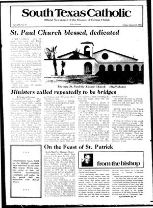 South Texas Catholic (Corpus Christi, Tex.), Vol. 16, No. 41, Ed. 1 Friday, March 13, 1981