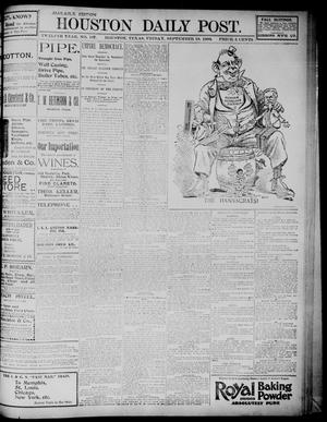 The Houston Daily Post (Houston, Tex.), Vol. TWELFTH YEAR, No. 167, Ed. 1, Friday, September 18, 1896