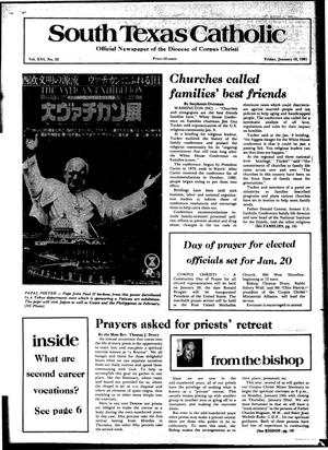 South Texas Catholic (Corpus Christi, Tex.), Vol. 16, No. 33, Ed. 1 Friday, January 16, 1981