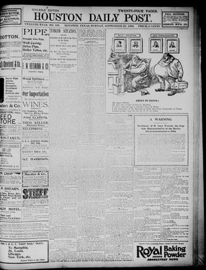 The Houston Daily Post (Houston, Tex.), Vol. TWELFTH YEAR, No. 169, Ed. 1, Sunday, September 20, 1896