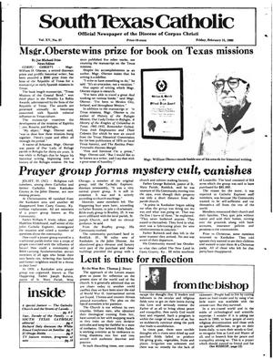 South Texas Catholic (Corpus Christi, Tex.), Vol. 15, No. 37, Ed. 1 Friday, February 15, 1980