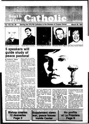 South Texas Catholic (Corpus Christi, Tex.), Vol. 19, No. 39, Ed. 1 Friday, March 30, 1984