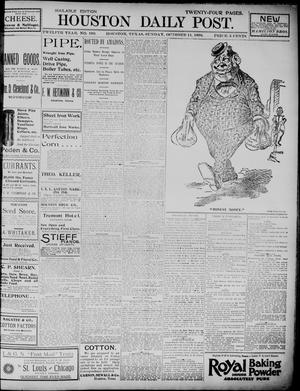 The Houston Daily Post (Houston, Tex.), Vol. TWELFTH YEAR, No. 190, Ed. 1, Sunday, October 11, 1896