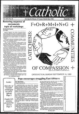 South Texas Catholic (Corpus Christi, Tex.), Vol. 25, No. 31, Ed. 1 Friday, September 14, 1990
