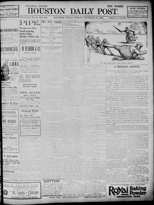 The Houston Daily Post (Houston, Tex.), Vol. TWELFTH YEAR, No. 202, Ed. 1, Friday, October 23, 1896