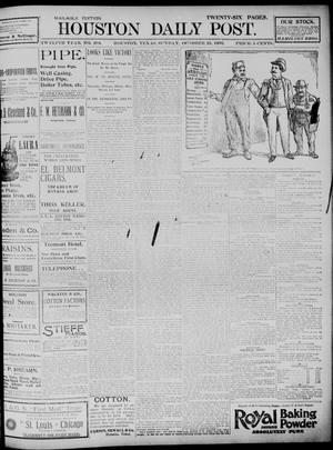 The Houston Daily Post (Houston, Tex.), Vol. TWELFTH YEAR, No. 204, Ed. 1, Sunday, October 25, 1896