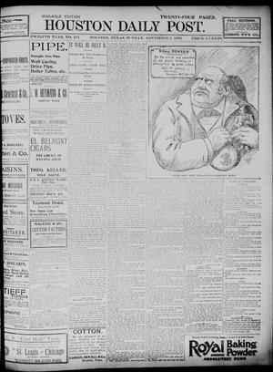 The Houston Daily Post (Houston, Tex.), Vol. TWELFTH YEAR, No. 211, Ed. 1, Sunday, November 1, 1896
