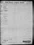 Primary view of The Houston Daily Post (Houston, Tex.), Vol. TWELFTH YEAR, No. 217, Ed. 1, Saturday, November 7, 1896