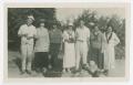 Thumbnail image of item number 1 in: '[Group Photograph with Edith M. Bonnet and Friends]'.