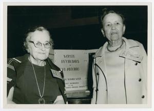 [Photograph of Martha Beal Jackson and Edith M. Bonnet]