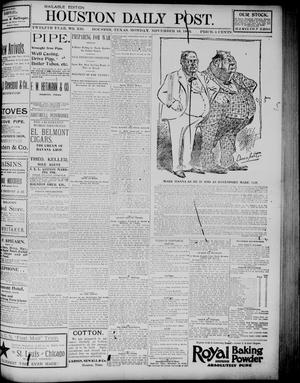 The Houston Daily Post (Houston, Tex.), Vol. TWELFTH YEAR, No. 226, Ed. 1, Monday, November 16, 1896