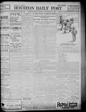 The Houston Daily Post (Houston, Tex.), Vol. TWELFTH YEAR, No. 230, Ed. 1, Friday, November 20, 1896