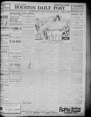 The Houston Daily Post (Houston, Tex.), Vol. TWELFTH YEAR, No. 232, Ed. 1, Sunday, November 22, 1896
