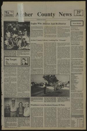 Archer County News (Archer City, Tex.), No. 22, Ed. 1 Thursday, May 28, 1987