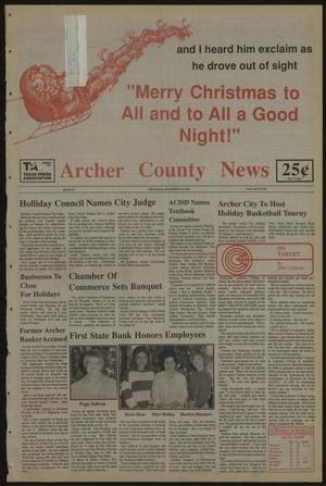 Archer County News (Archer City, Tex.), No. 52, Ed. 1 Thursday, December 24, 1987