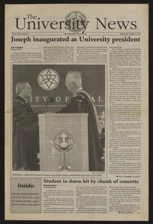 The University News (Irving, Tex.), Vol. 26, No. 5, Ed. 1 Wednesday, October 8, 1997