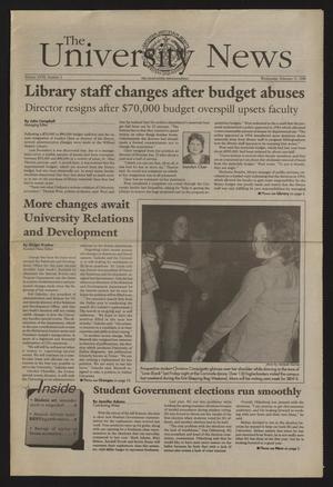 Primary view of The University News (Irving, Tex.), Vol. 27, No. 3, Ed. 1 Wednesday, February 11, 1998