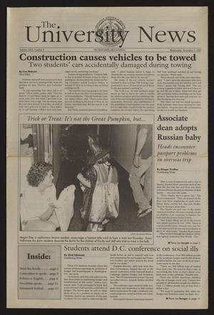 The University News (Irving, Tex.), Vol. 26, No. 9, Ed. 1 Wednesday, November 5, 1997
