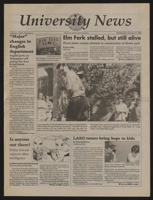 University News (Irving, Tex.), Vol. 24, No. 5, Ed. 1 Wednesday, October 9, 1996