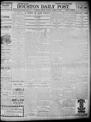 The Houston Daily Post (Houston, Tex.), Vol. Thirteenth Year, No. 14, Ed. 1, Sunday, April 18, 1897