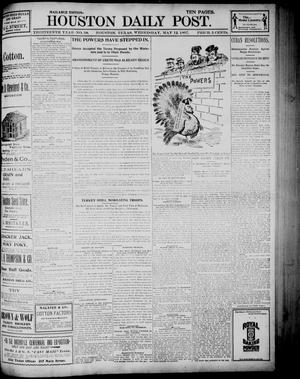 The Houston Daily Post (Houston, Tex.), Vol. Thirteenth Year, No. 38, Ed. 1, Wednesday, May 12, 1897