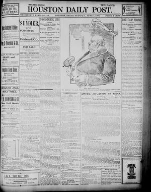 The Houston Daily Post (Houston, Tex.), Vol. Thirteenth Year, No. 58, Ed. 1, Tuesday, June 1, 1897