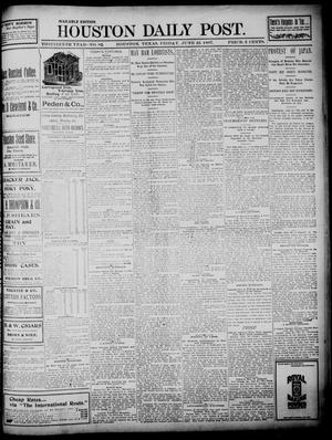 The Houston Daily Post (Houston, Tex.), Vol. Thirteenth Year, No. 82, Ed. 1, Friday, June 25, 1897