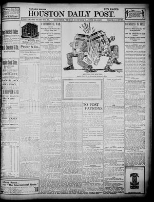 The Houston Daily Post (Houston, Tex.), Vol. Thirteenth Year, No. 83, Ed. 1, Saturday, June 26, 1897