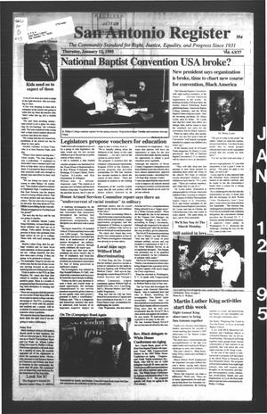 San Antonio Register (San Antonio, Tex.), Vol. 63, No. 37, Ed. 1 Thursday, January 12, 1995