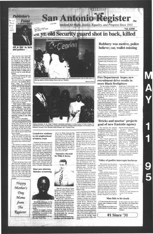 San Antonio Register (San Antonio, Tex.), Vol. 63, No. 50, Ed. 1 Thursday, May 11, 1995