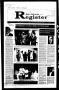 Thumbnail image of item number 1 in: 'San Antonio Register (San Antonio, Tex.), Vol. 69, No. 21, Ed. 1 Thursday, November 9, 2000'.