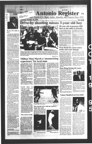 San Antonio Register (San Antonio, Tex.), Vol. 64, No. 20, Ed. 1 Thursday, October 19, 1995