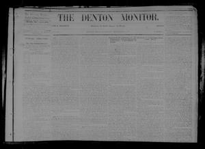 The Denton Monitor. (Denton, Tex.), Vol. 1, No. 15, Ed. 1 Saturday, September 5, 1868