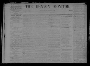 The Denton Monitor. (Denton, Tex.), Vol. 1, No. 16, Ed. 1 Saturday, September 12, 1868