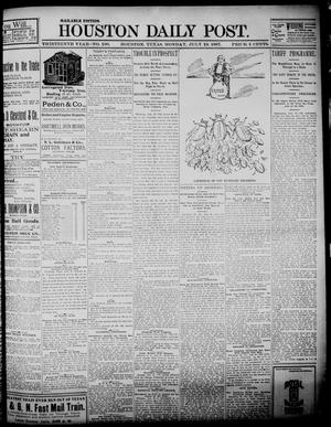 The Houston Daily Post (Houston, Tex.), Vol. Thirteenth Year, No. 106, Ed. 1, Monday, July 19, 1897