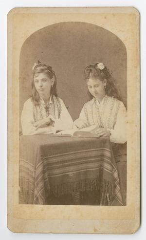 [Portrait of Two Young Women]