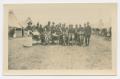 Photograph: [Men with Motorcycles at Camp Mabry]