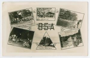 Primary view of object titled 'Austin Boy Scout Training Camp in Sattler, Texas'.