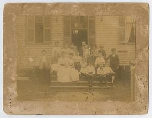 Primary view of object titled '[Group Portrait with Jacob Bickler]'.