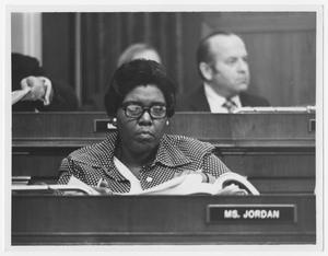 [Barbara Jordan at a Judicial Hearing]