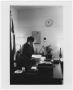 Photograph: [Barbara Jordan at Her Congressional Office in Washington D.C.]